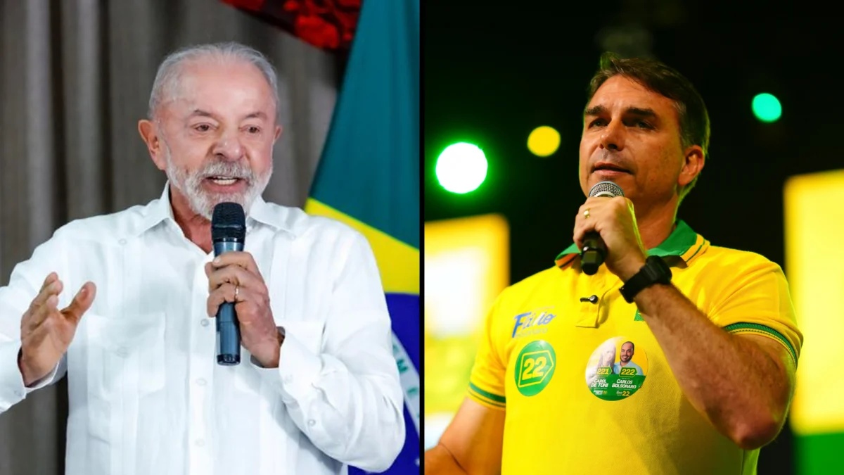 Nova pesquisa Datafolha Mostra empate técnico entre Flávio bolsonaro e Lula