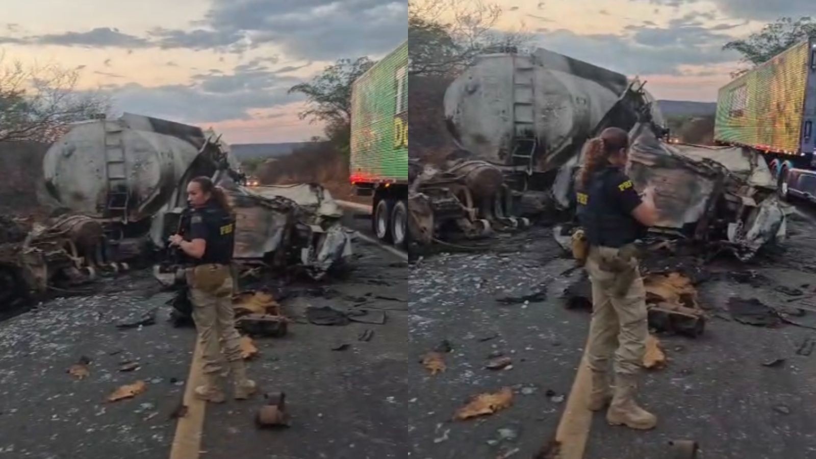 Acidente na BR-316 deixa um morto e ferido