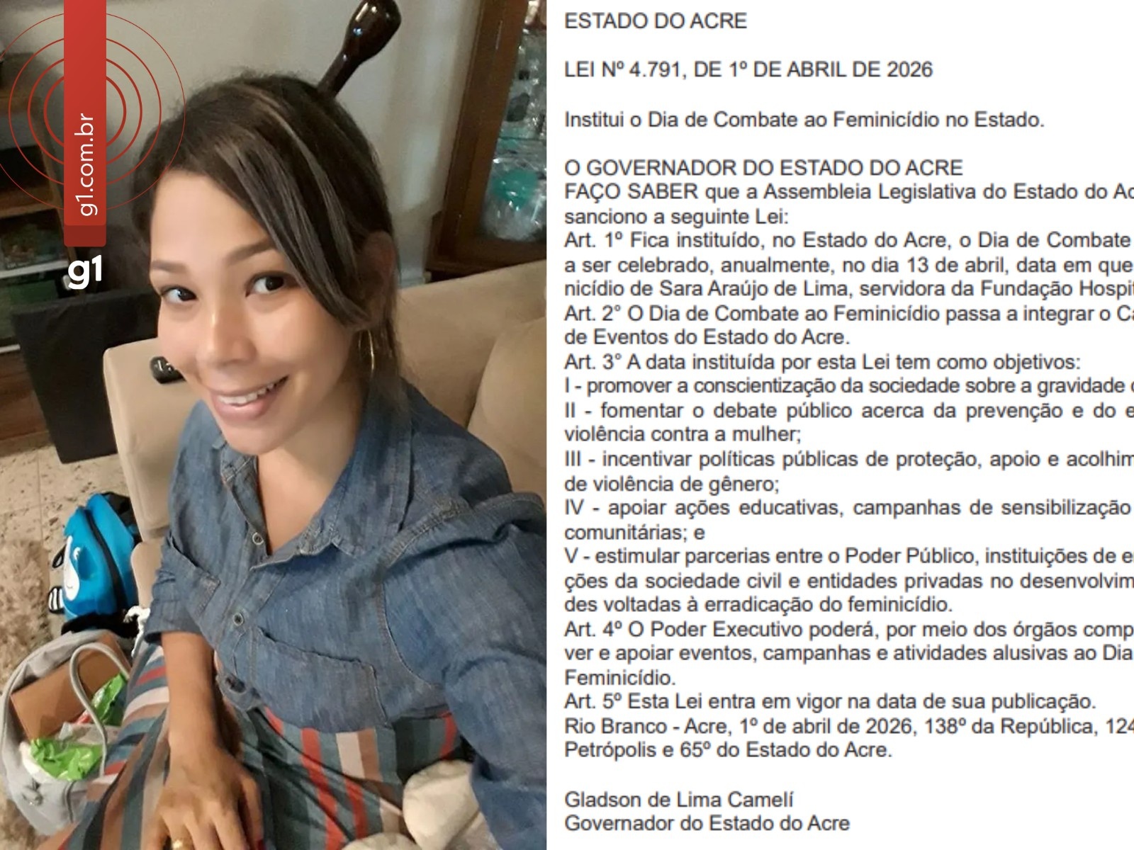 Acre Institui Dia de Combate ao Feminicídio: Análise Profunda da Urgência Regional