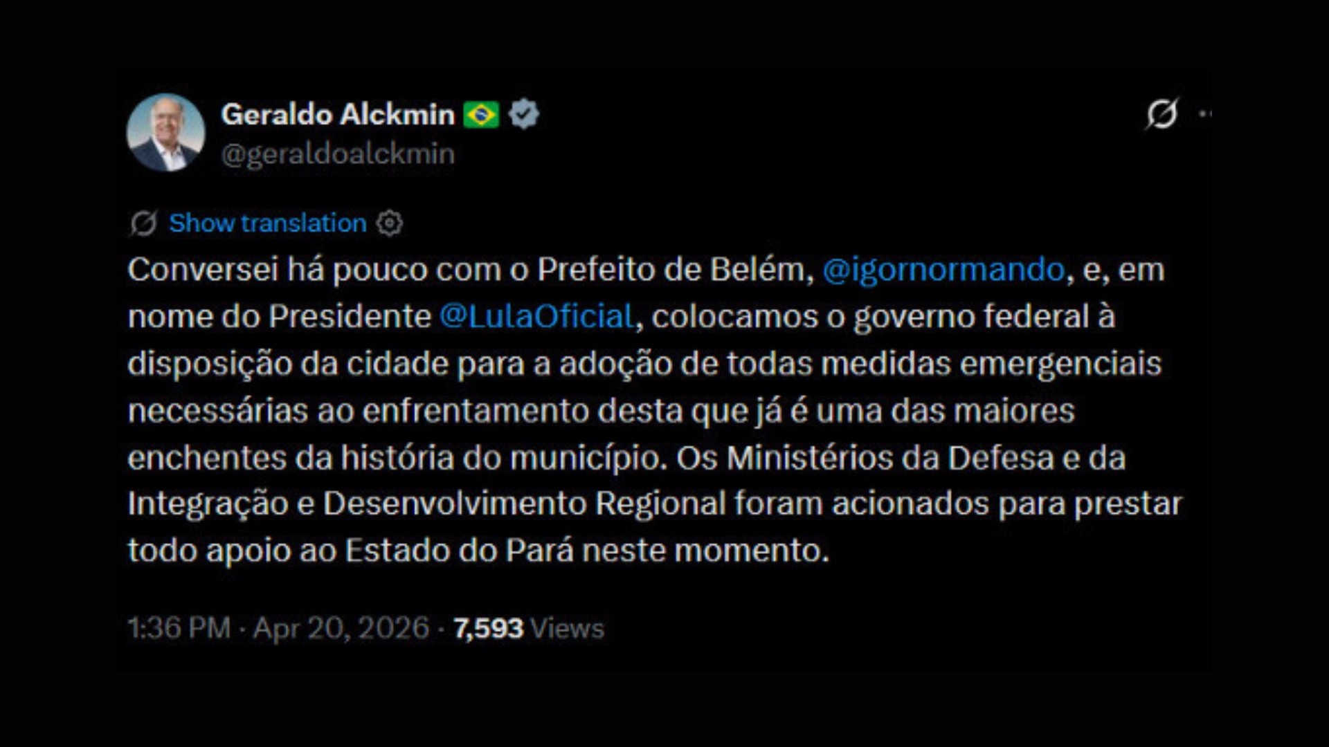 A Crise Hídrica em Belém: O Cenário Federal e os Desafios Estruturais da Resiliência Urbana na Amazônia