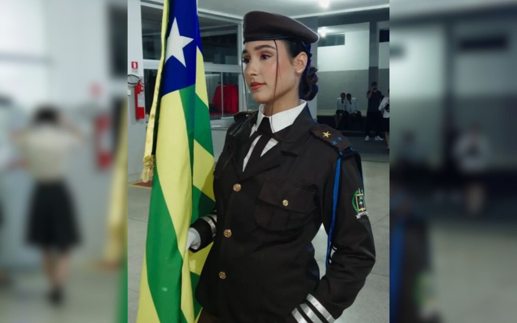 Aluna de colégio militar em Pirenópolis morre ao cair de moto a caminho da escola