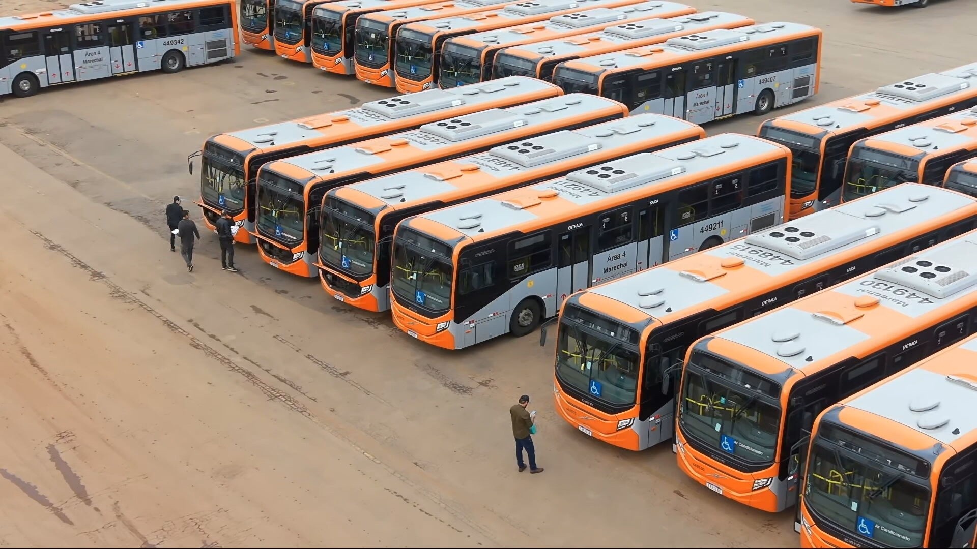 Ônibus parados: Marechal volta às Rota após medida judicial
