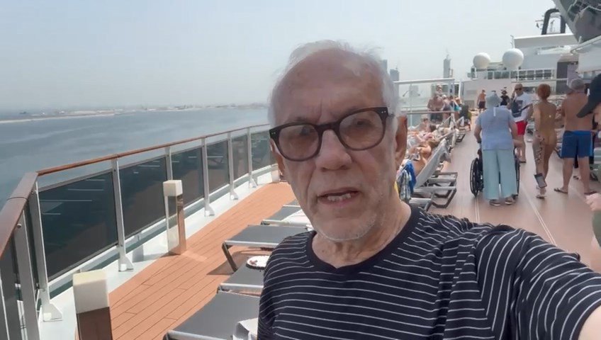 Brasileiro retido em cruzeiro em Dubai por guerra no Oriente Médio espera voltar para casa