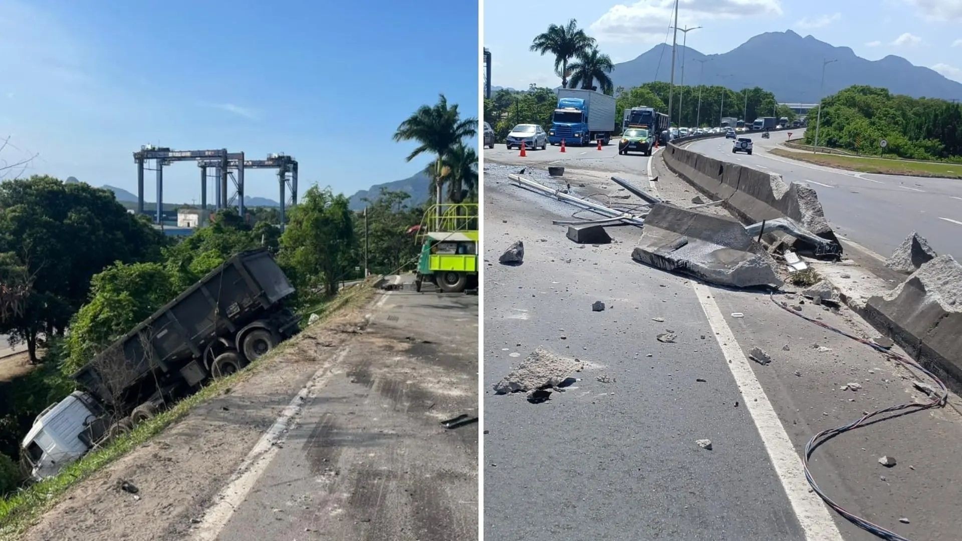 Rodovia do Contorno em Cariacica: Acidente de Carreta Reacende Debate Sobre Segurança e Fluxo Logístico