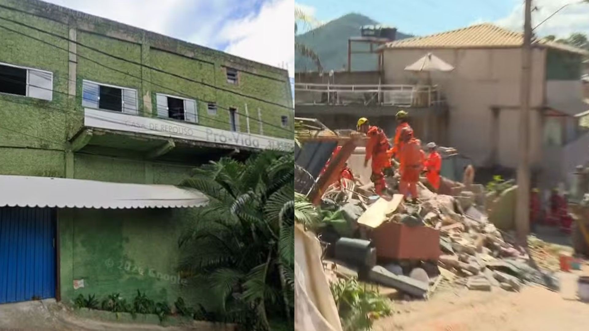 Casa de Repouso Desaba em Belo Horizonte com Mortos e Feridos; Imóvel Teve Incêndio em 2023