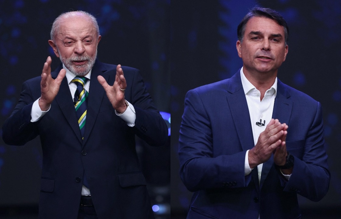 Flávio Bolsonaro e Lula tecnicamente empatados no segundo turno presidencial, aponta pesquisa CNT/MDA