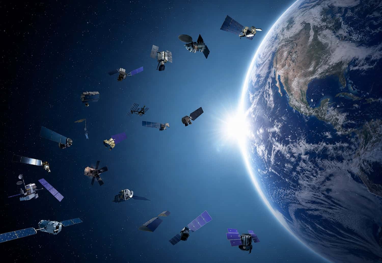 A Vigilância Terrestre da NASA: Como a Tecnologia Espacial Redefine Nosso Futuro Digital e Econômico