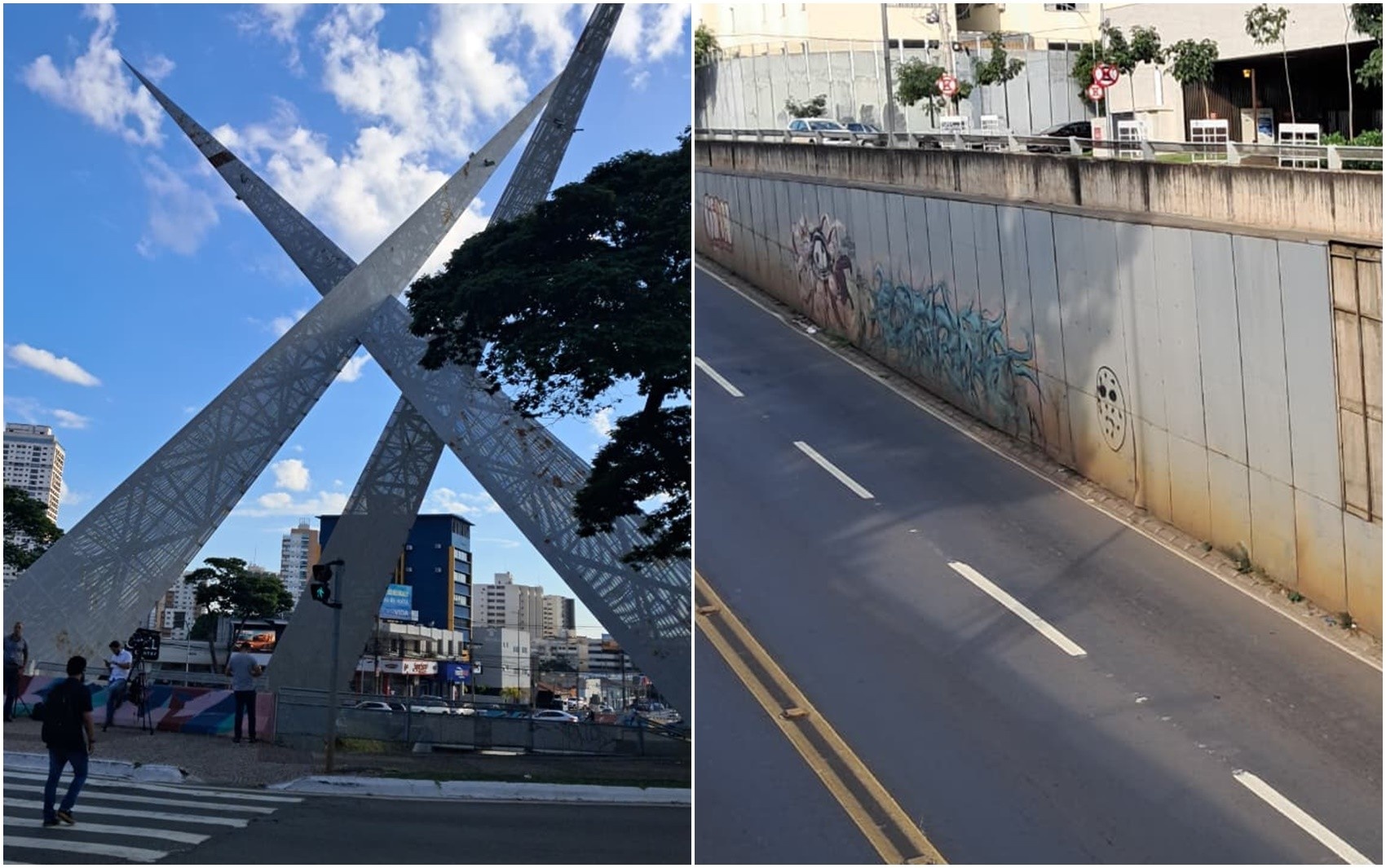 Goiânia: Revitalização do Monumento dos Três Marcos Redefine Mobilidade e Patrimônio Urbano na Avenida 85
