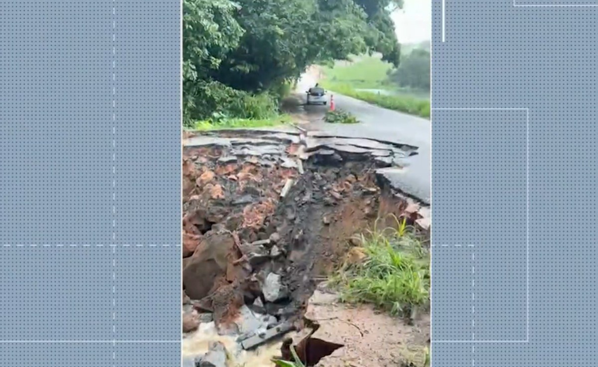 Colapso na PB-032: Chuvas Excedem Limite Estrutural e Interrompem Acesso Crucial na Paraíba