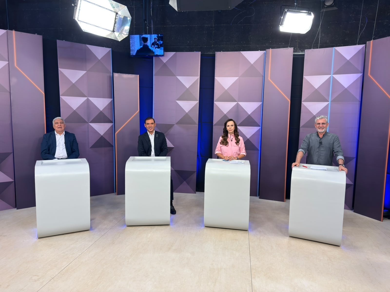 TV Anhanguera realiza debate de governo entre candidatos do Tocantins