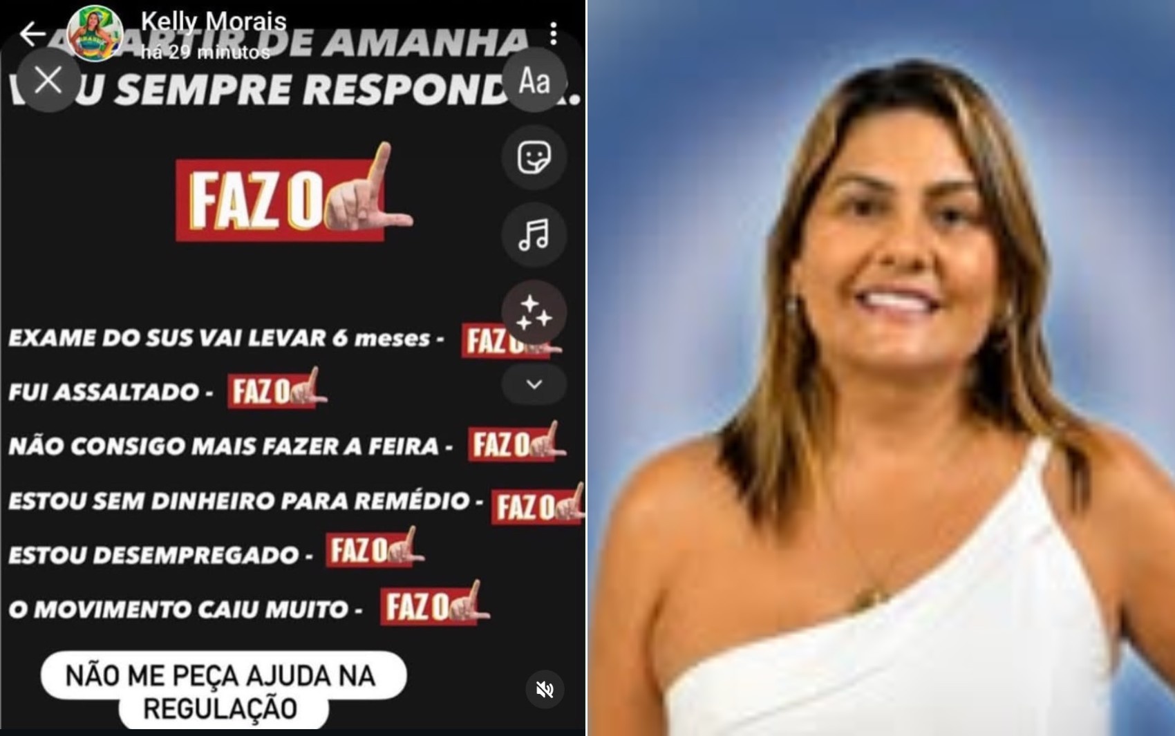 Diretora de prefeitura-bairro Apela para 'faz o L'
