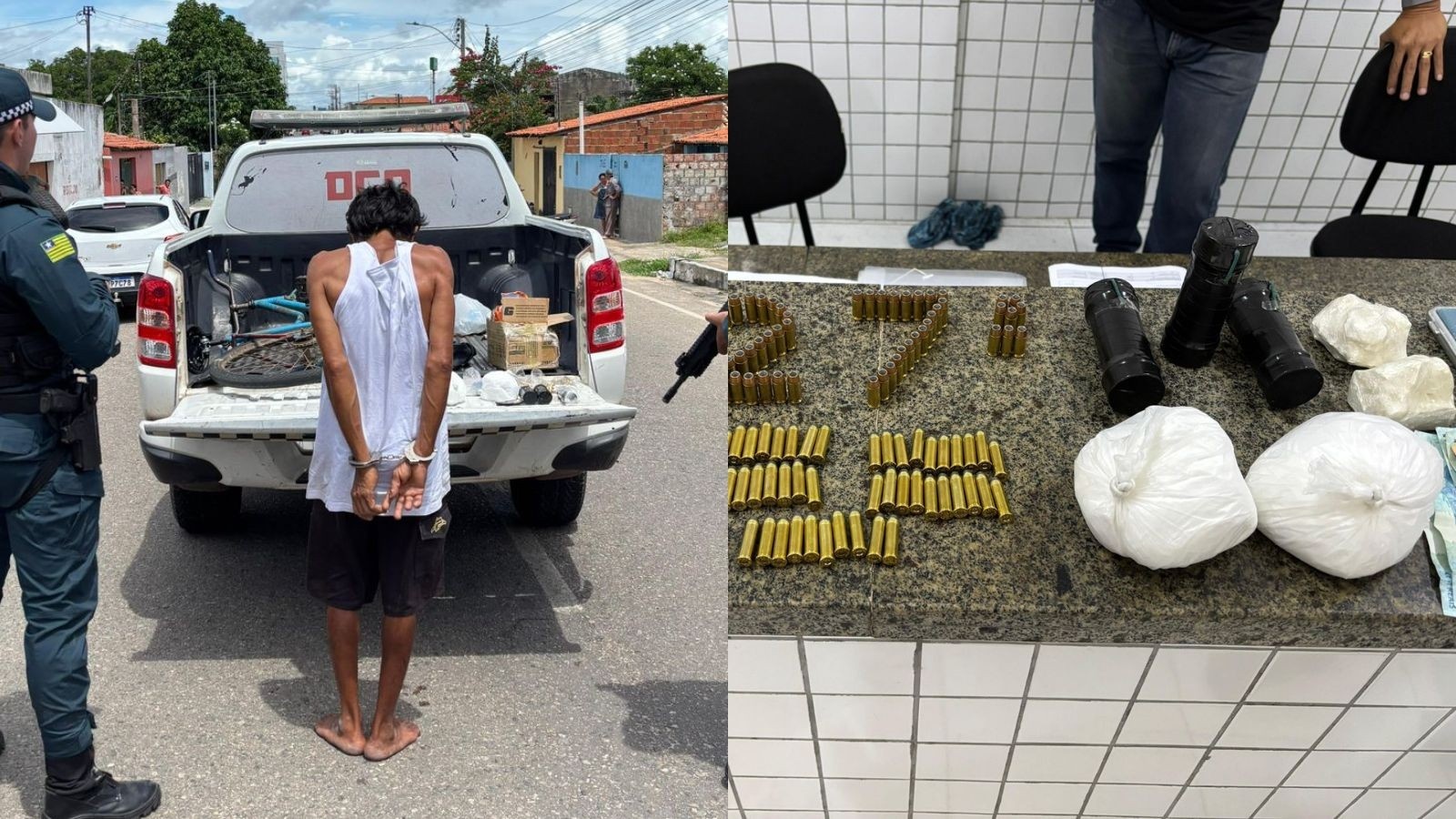 Operação em Parnaíba Revela Trama Complexa de Narcotráfico e Arsenal no Litoral Piauiense