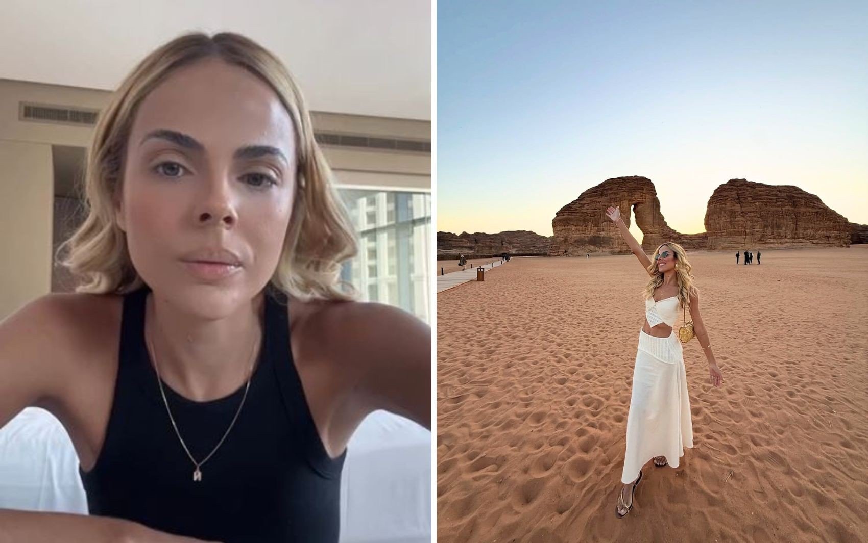 Empresária goiana deixa Dubai via Omã após tensões no Oriente Médio