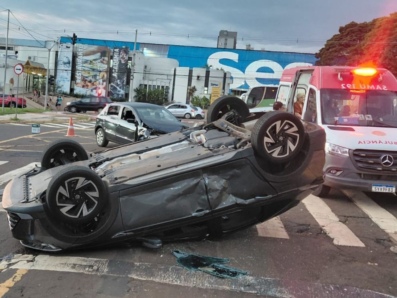 Colisão na Afonso Pena: Um Alerta para a Segurança Viária e a Vulnerabilidade Urbana em Campo Grande