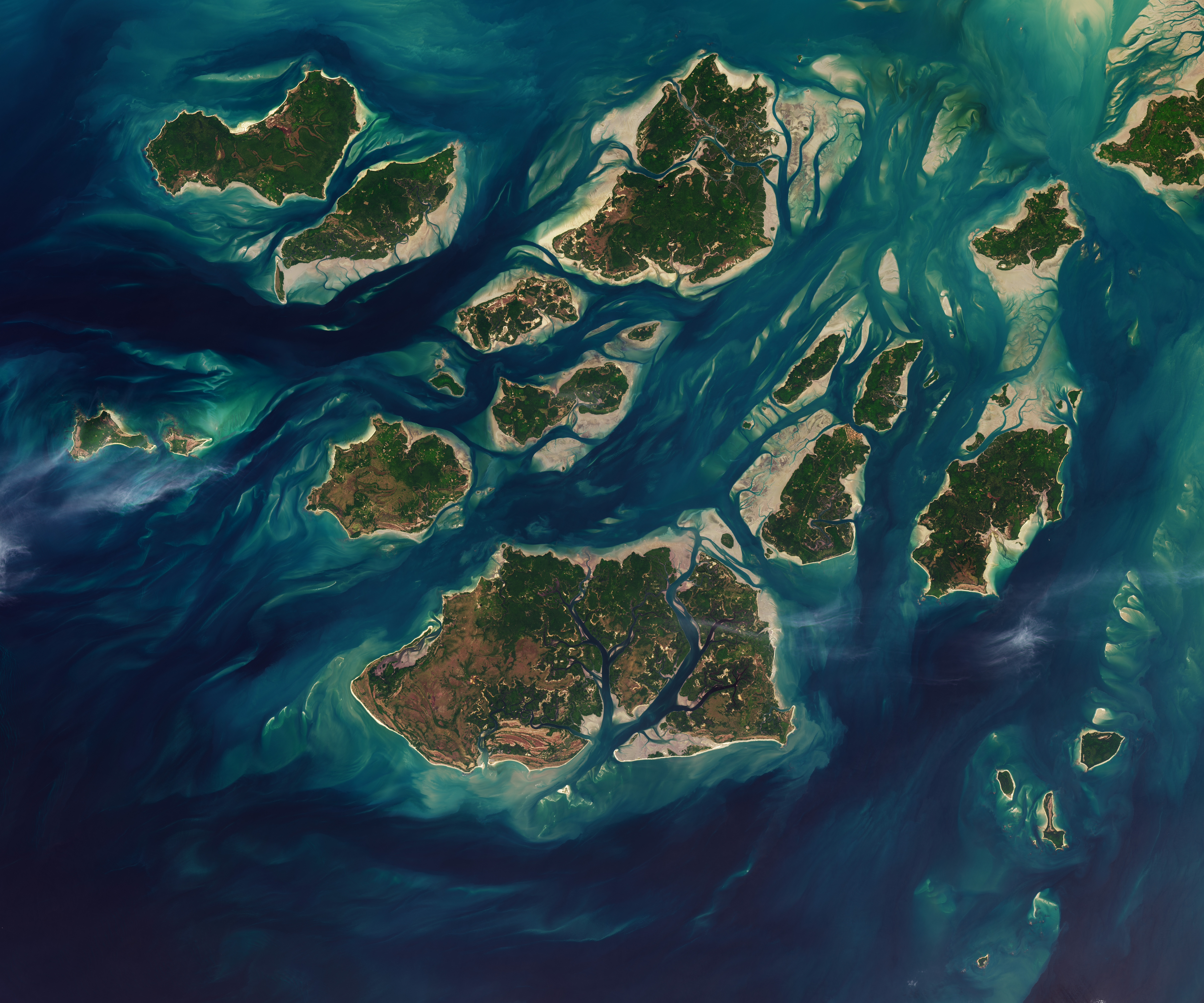 Revelação da NASA: As Ilhas da Guiné-Bissau Que "Crescem" e "Encolhem" Diariamente