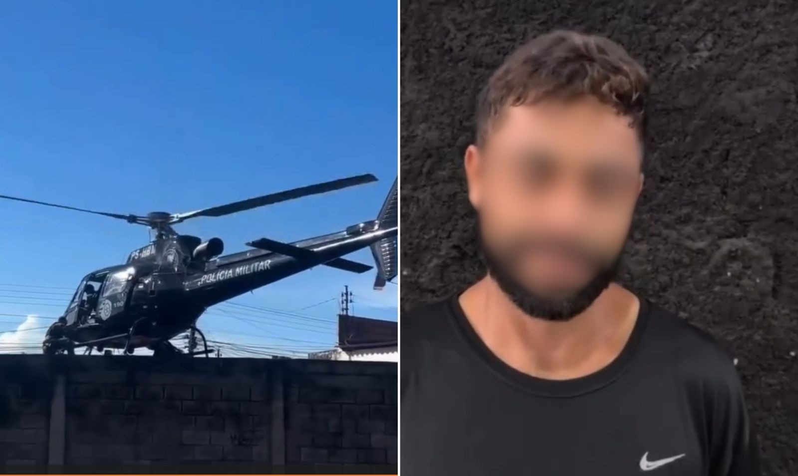 Tecnologia Aérea Reforça Segurança em Goiânia: Detenção por Furto com Apoio de Helicóptero Policial