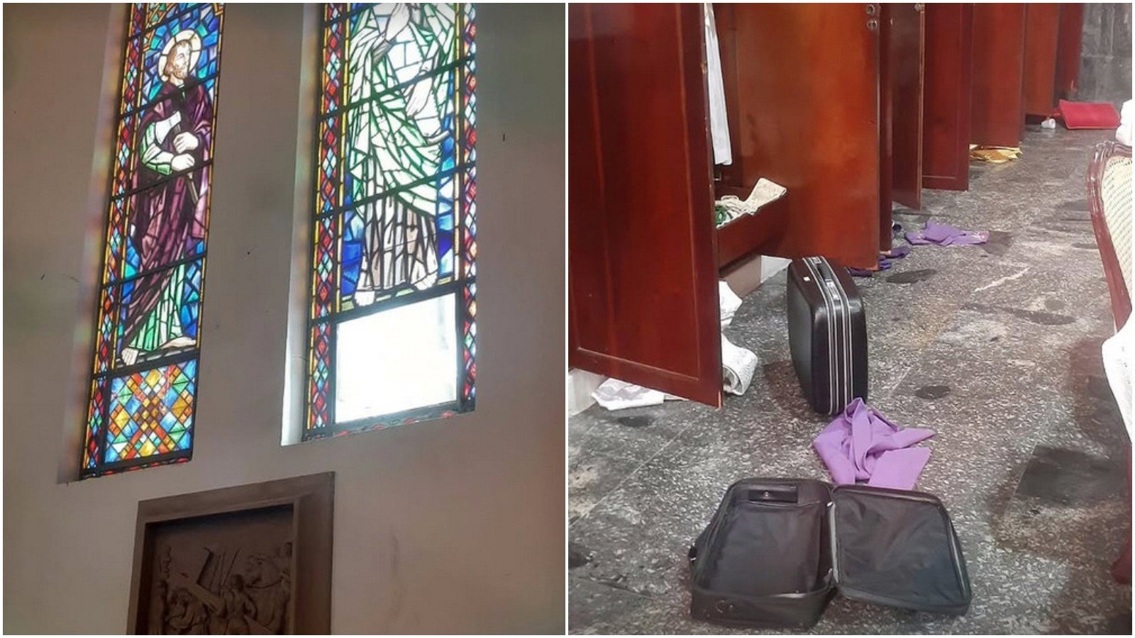 Homem é preso por suspeita de invadir e vandalizar a Catedral de Fortaleza
