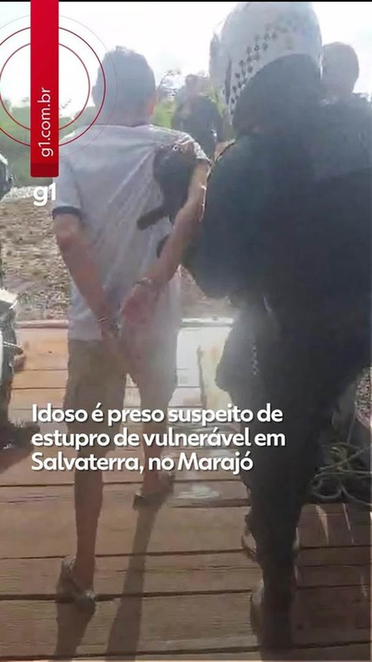 Idoso de 82 anos é preso suspeito de estupro de vulnerável em comunidade quilombola