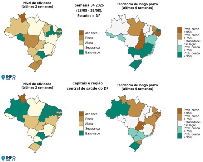 Crescimento de SRAG em Crianças e Adolescentes: Uma Análise da Dinâmica Viral no Brasil