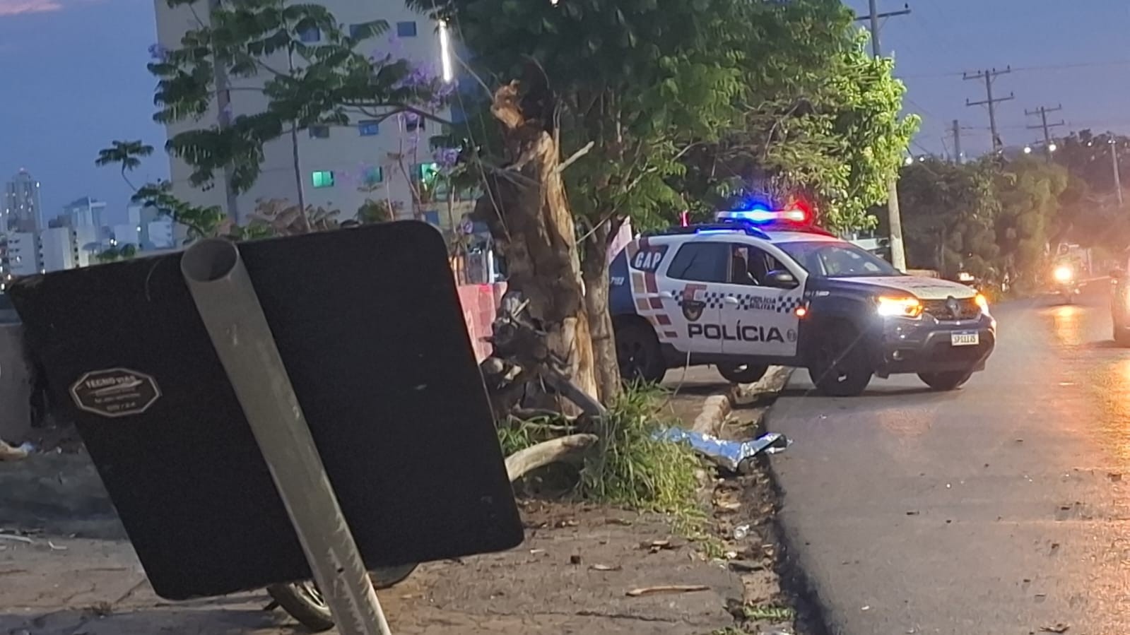 Jovem morre após acidente Sóbrio com moto em Cuiabá