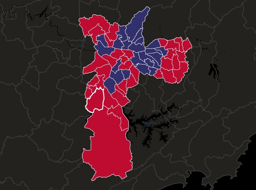 Lula vence Flávio Bolsonaro em São Paulo no 1º turno das eleições