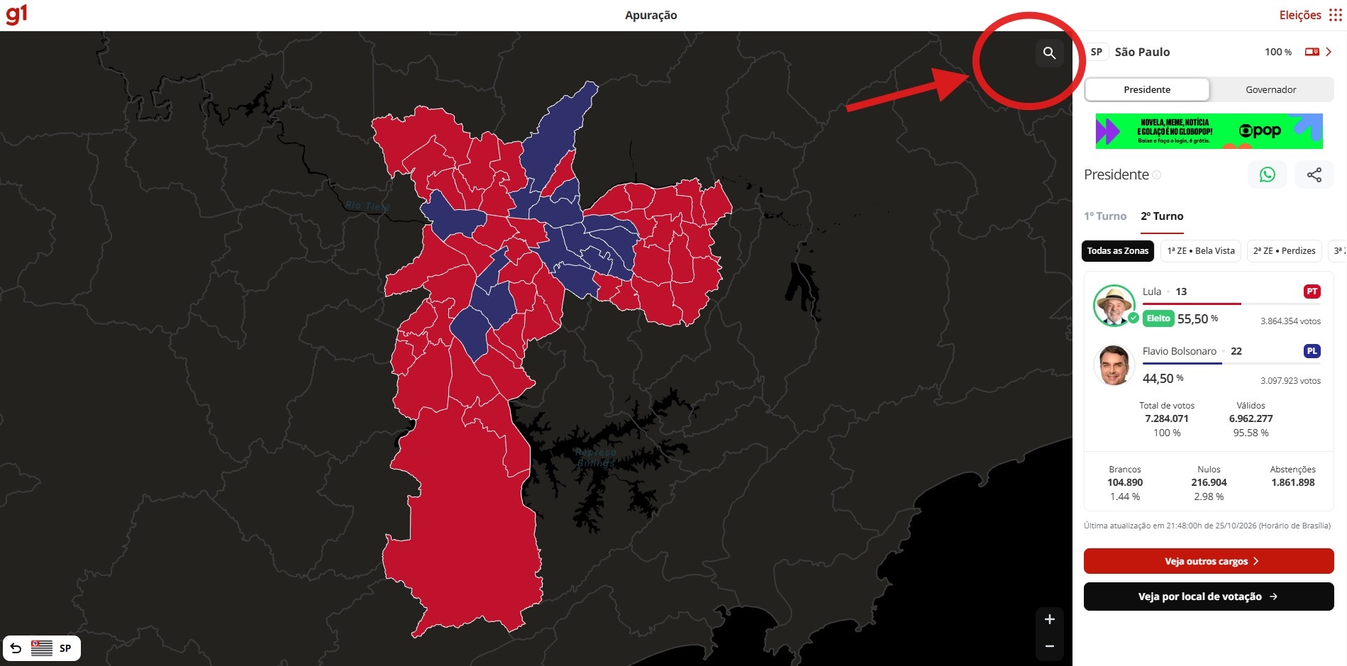 Lula vence 2º turno presidencial com 51,79% dos votos