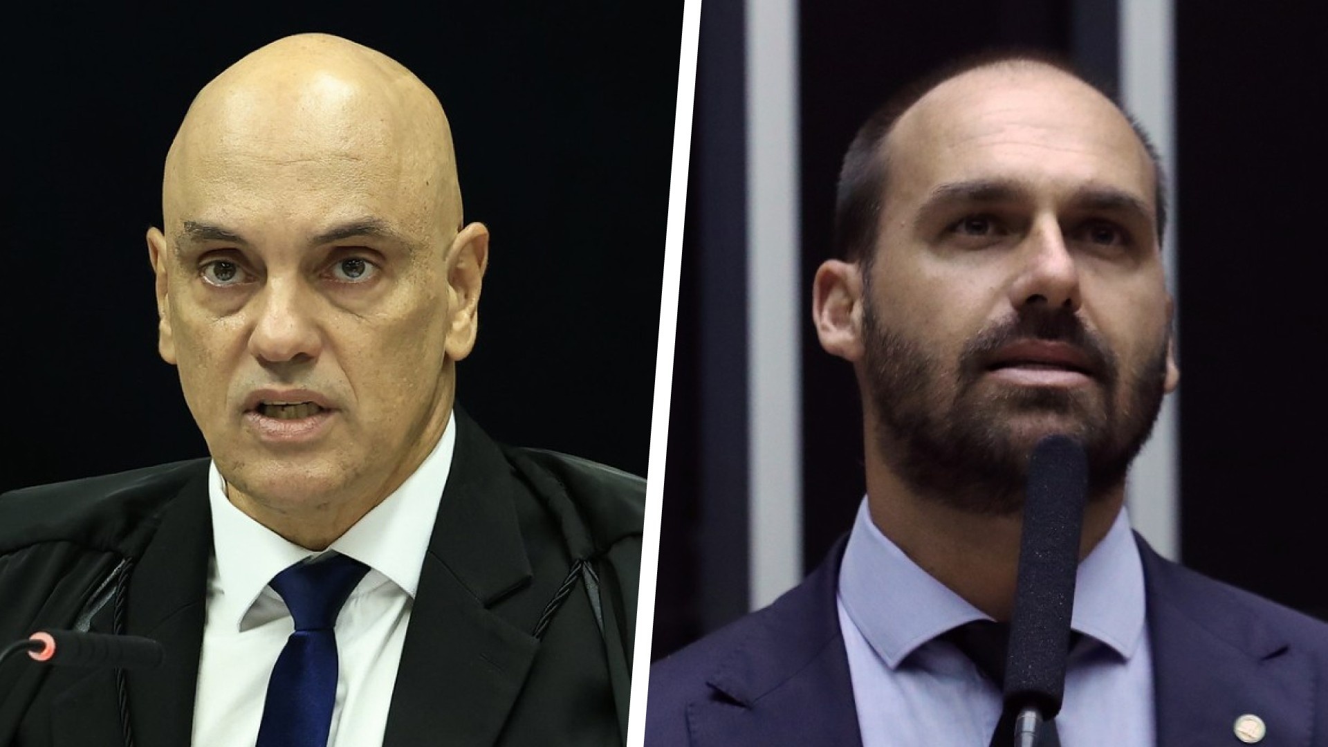 Moraes determina execução da pena e cancelamento de passaportes de Eduardo Bolsonaro