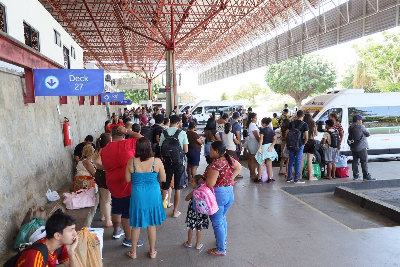 MPAL fiscaliza terminal rodoviário após denúncias de cobrança por transporte eleitoral