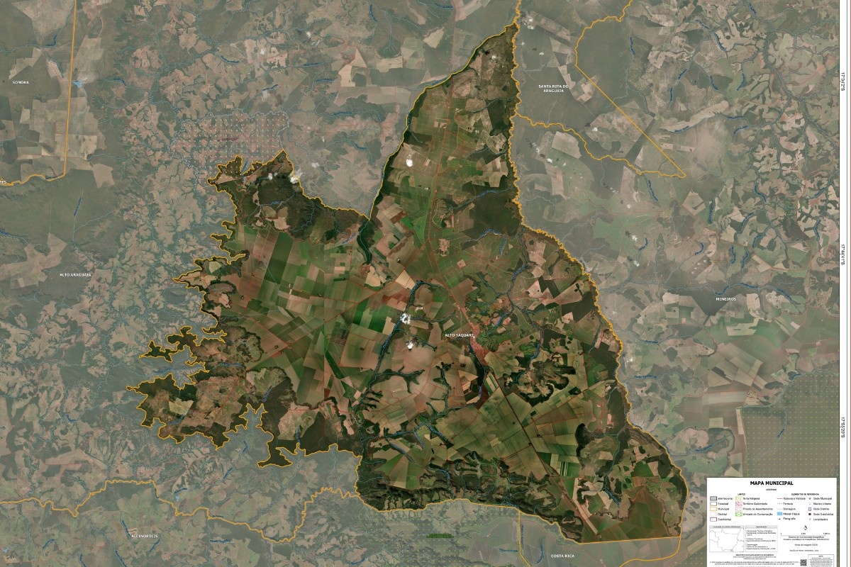 Reconfiguração Geográfica em Mato Grosso: O Impacto da Redefinição de Limites Territoriais para Alto Taquari e Alto Araguaia