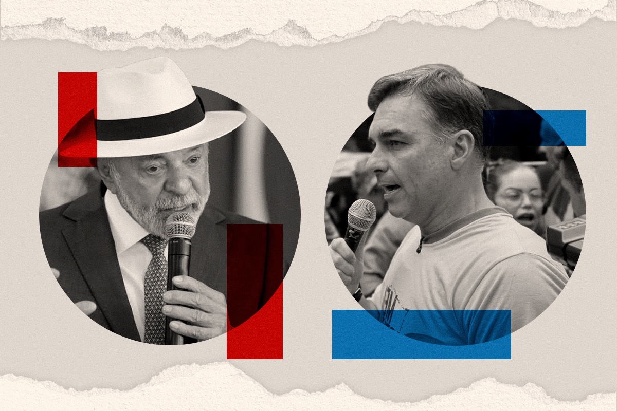 Lula e Flávio bolsonaro preferiram cidades que Já venceram no primeiro turno