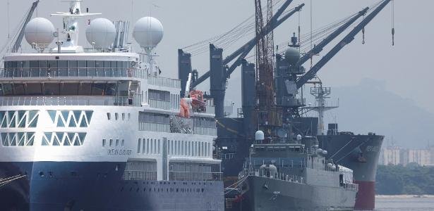 Navio afundado do Irã já atracou no Brasil e gerou tensão com os EUA