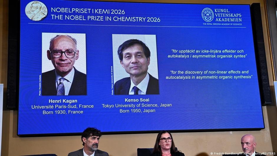 Nobel Prize in Chemistry goes to Henri B. Kagan and Kenso Soai
