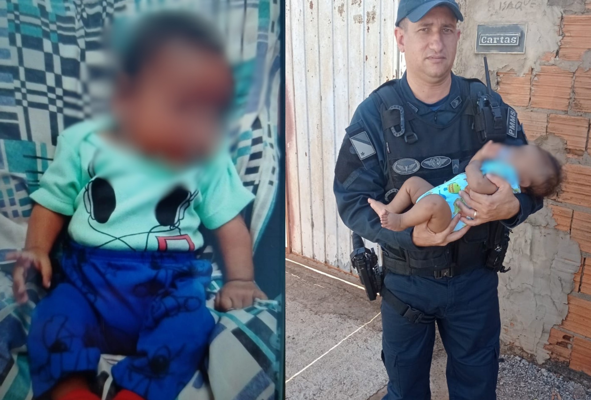 Pais são presos após deixarem bebê de 3 meses em situação de risco em Campo Grande