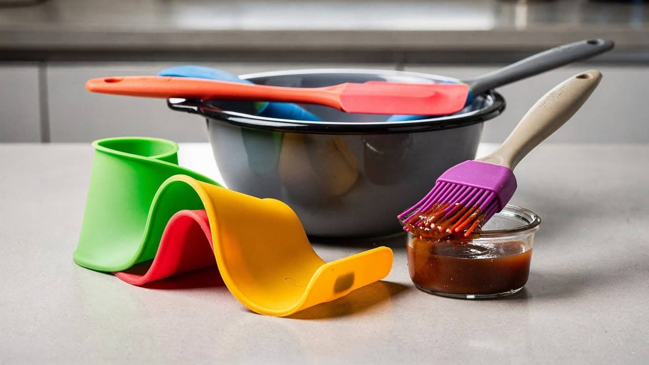 Para que serve o silicone nos utensílios de cozinha?