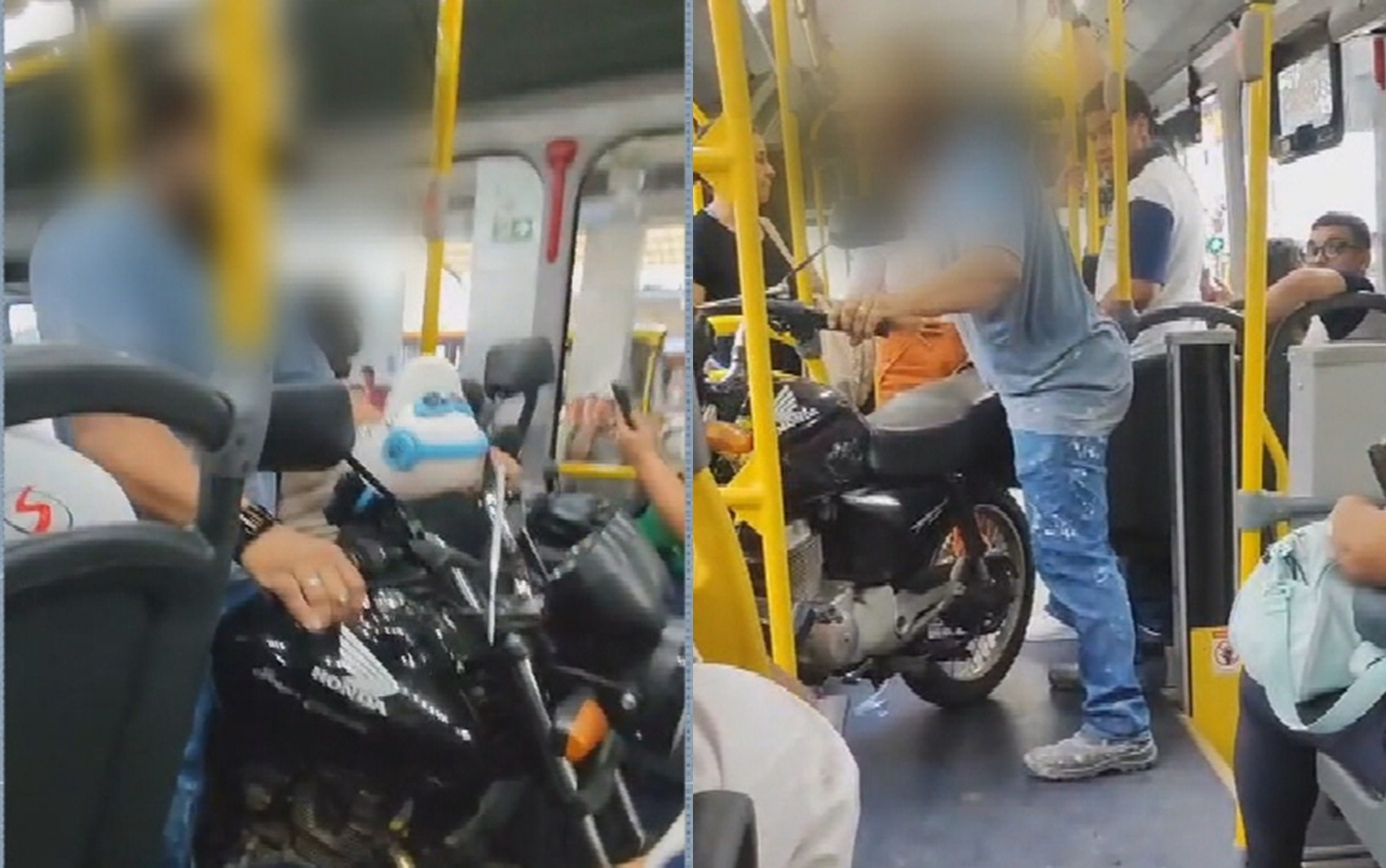 Paradoxo Urbano: Moto Dentro de Ônibus em Goiânia Revela Fragilidades no Transporte Público Regional
