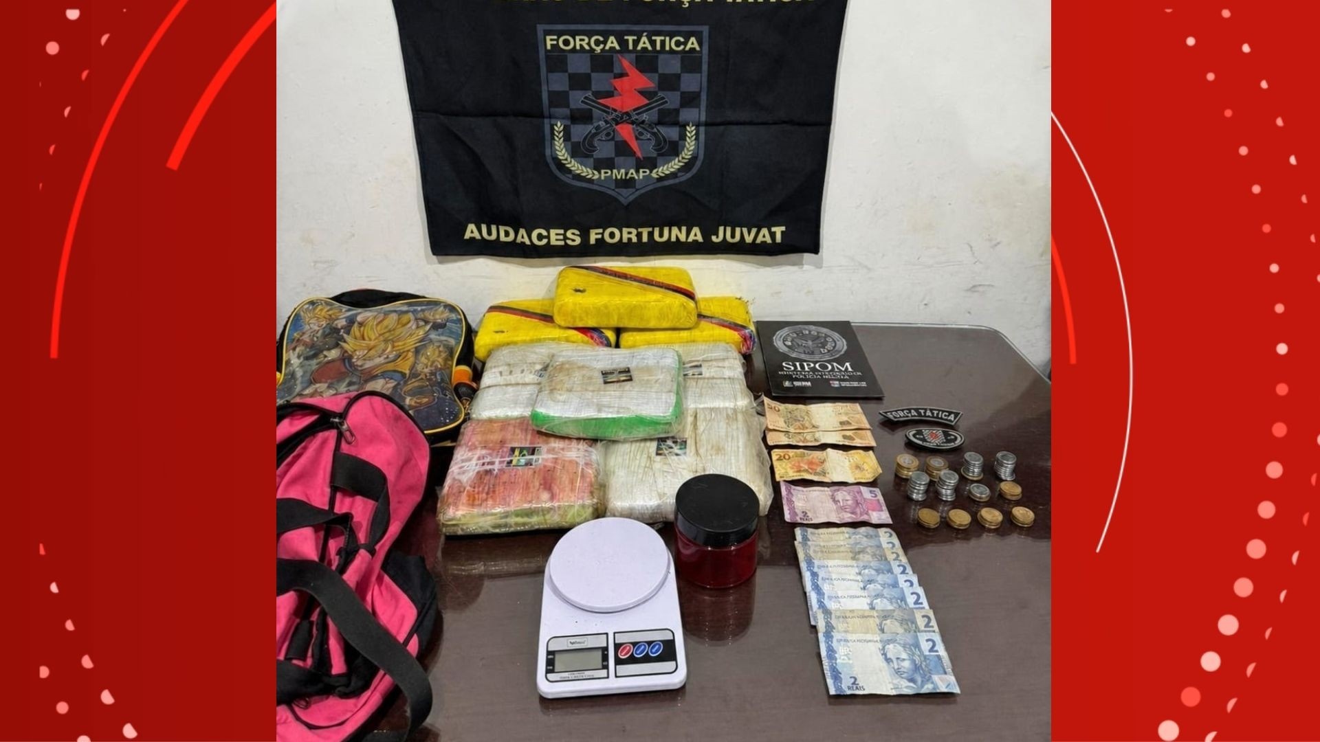Apreensão de Oito Quilos de Maconha em Santana: Reflexos na Segurança Pública do Amapá