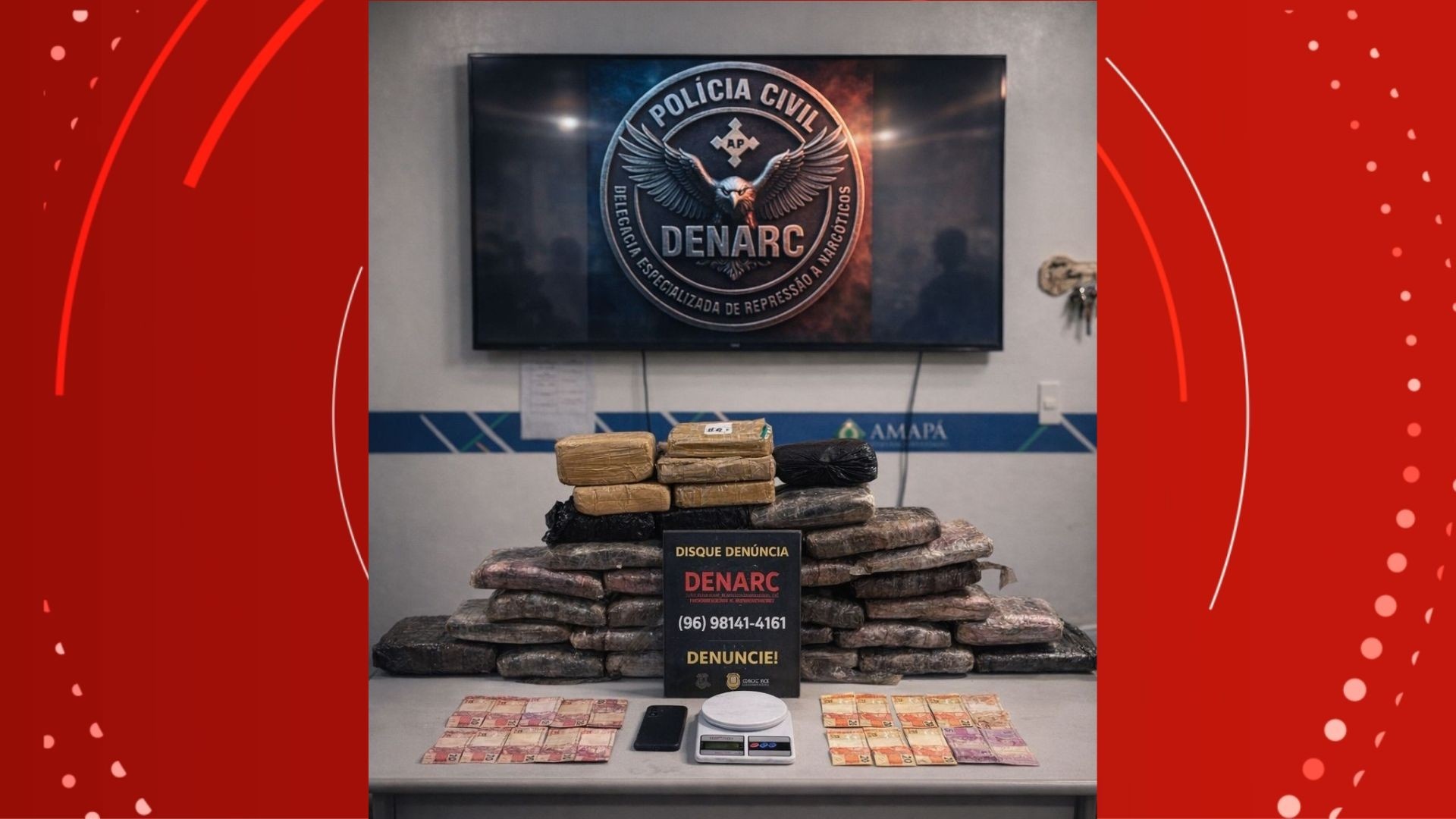 Desmantelamento de R$ 500 Mil em Drogas: A Operação da DENARC em Macapá e o Impacto na Segurança Regional