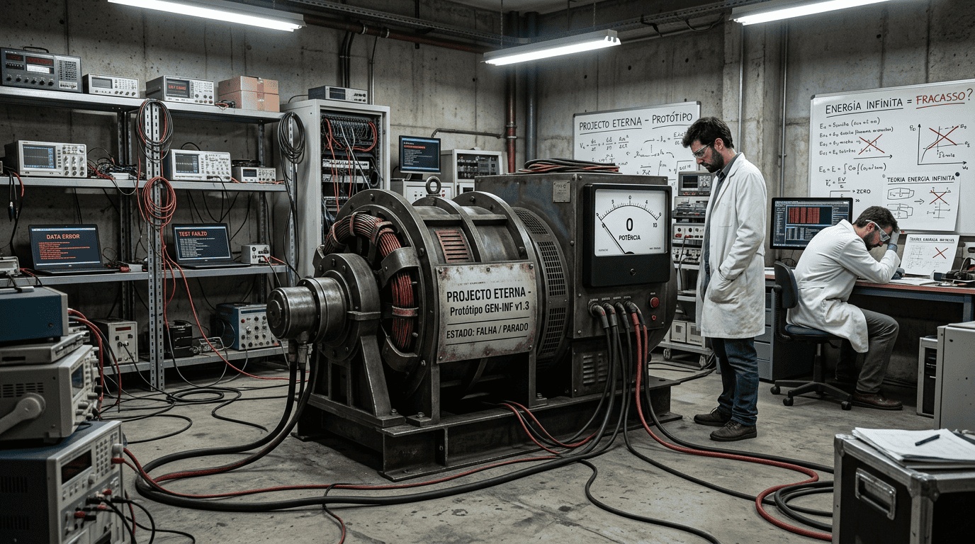 A Impossibilidade da Energia Infinita: Por Que a Física Molda o Futuro da Tecnologia Energética