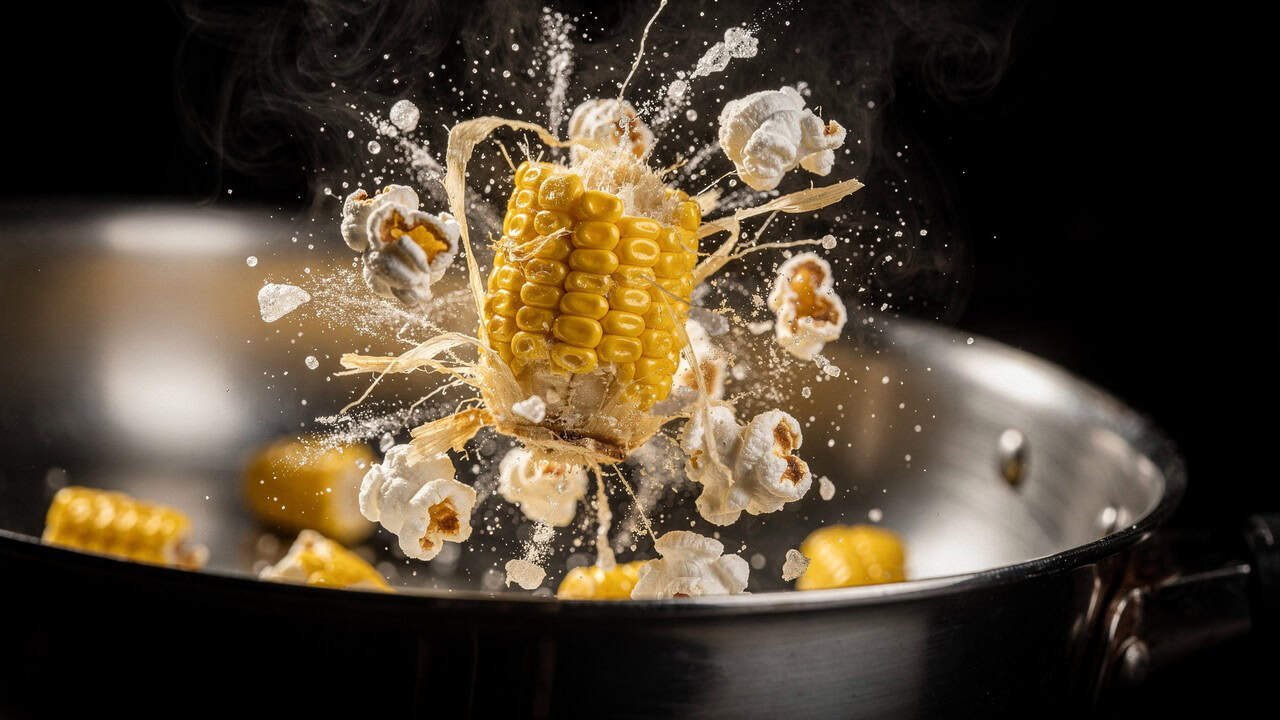 Por que alguns milhos viram pipoca e outros não?