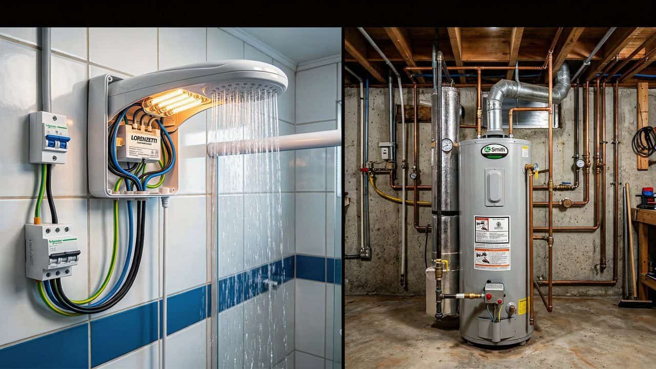 Por que americanos temem o chuveiro elétrico e usam aquecimento central