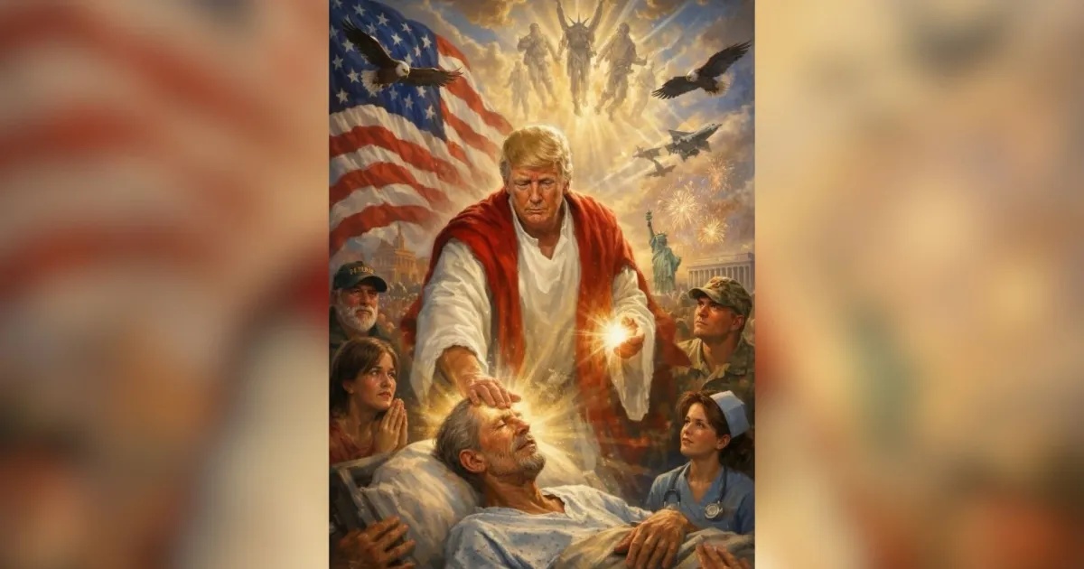 A Iconografia Messianica na Era Digital: A Retirada da Imagem de Trump e o Limite da Polarização