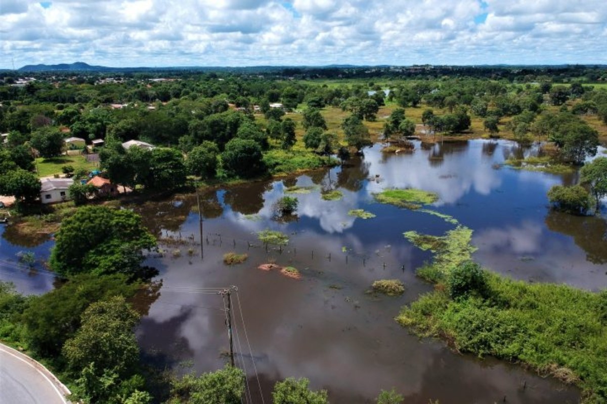 Rios do Mato Grosso do Sul sobem após chuvas recentes