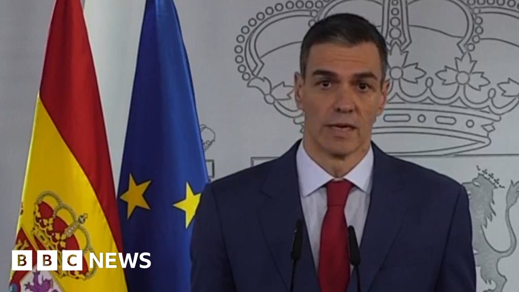 Pedro Sánchez, da Espanha, rebate ameaça de Trump de cortar comércio e declara 'não à guerra'
