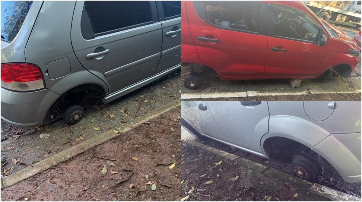 Furtos Sequenciais de Rodas em SP: O Prejuízo Material e o Alerta à Segurança Comunitária na Zona Norte
