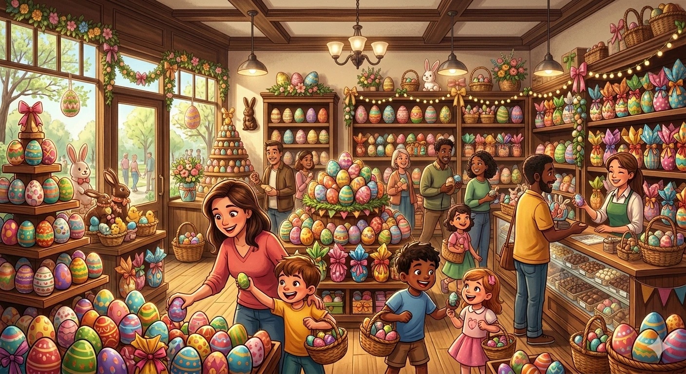 Páscoa 2026: Varejo Projeta Crescimento de 12% Revelando Desafios e Oportunidades no Consumo Brasileiro