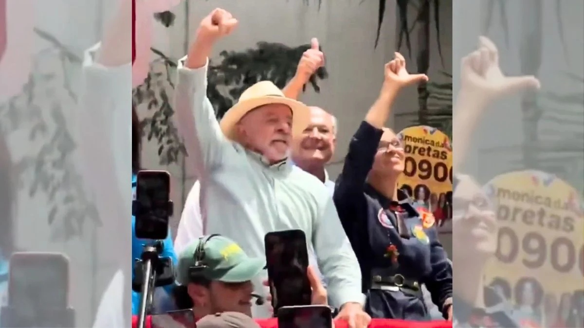 Vídeos de Lula pulando em ato do PT viram meme: "Absolute joelhos"