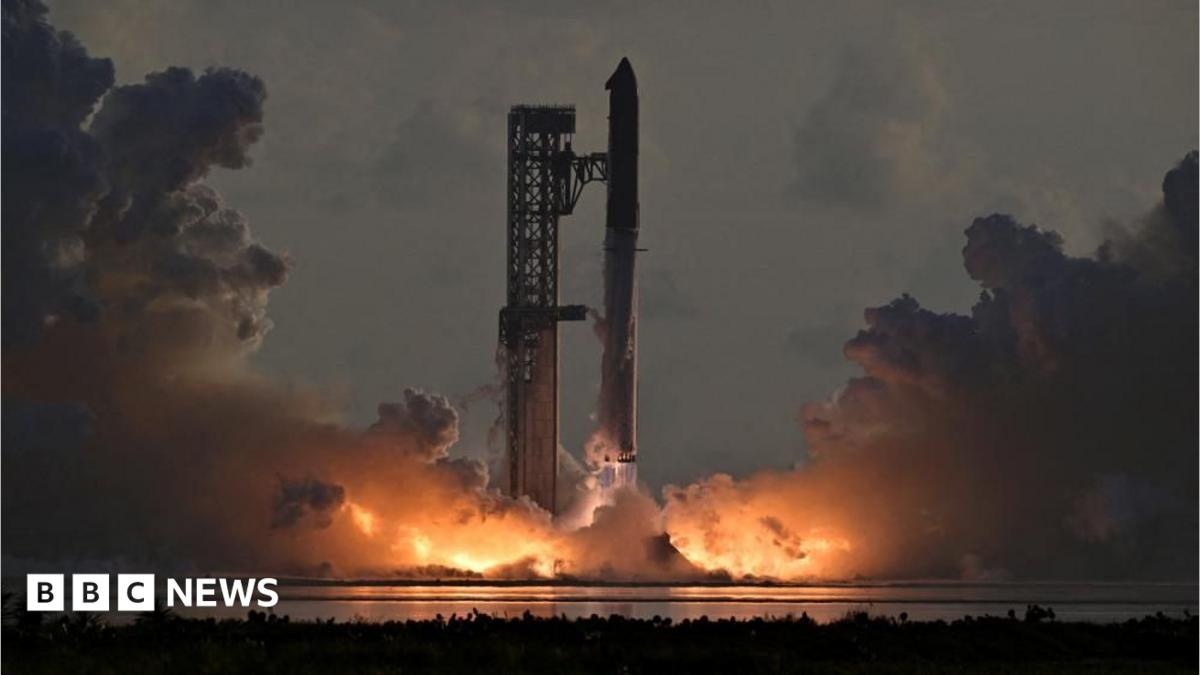 SpaceX Realiza Primeira Viagem orbital com Starship