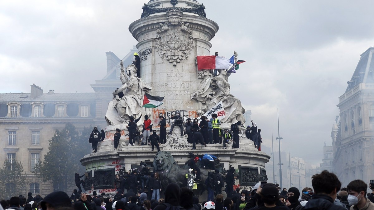 Protestos escolares em França: a crise política que eles representam